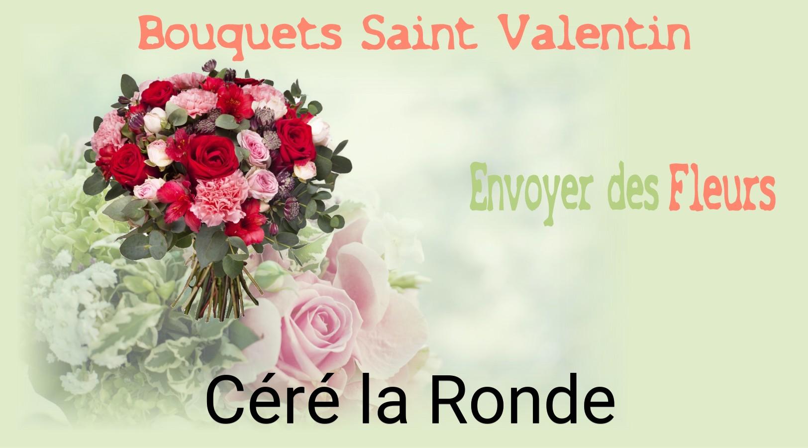 Roses de Saint-Valentin livrées à Céré-la-Ronde